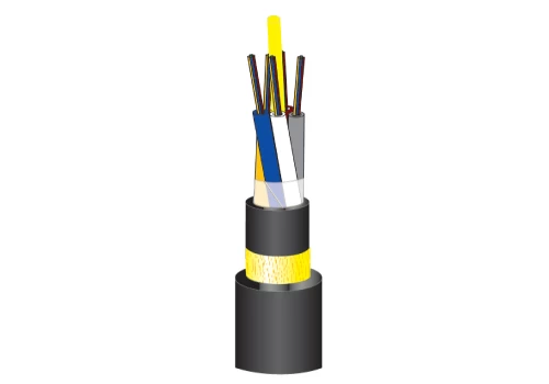 Double Jacketed, Non-metallic, Aerial (ADSS) Fiber Optic Cable