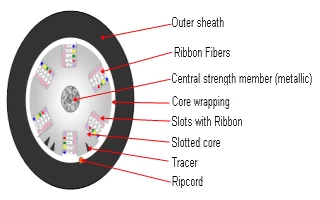 Standart Ribbon Slot Kablo